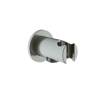 Hotbath Archie Support mural - sortie - adapté au support de douchette - Acier inoxydable