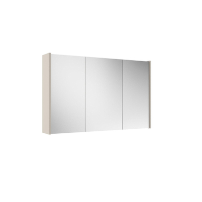Adema Armoire de toilette - 100x63x16x16cm - avec panneaux latéraux - Cotton (beige)