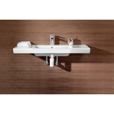 Villeroy & Boch Subway 2.0 meubelwastafel 100x47cm 1 kraangat met overloop wit