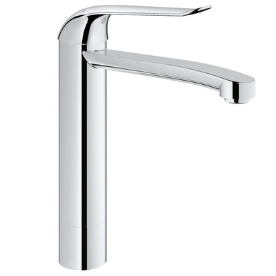 Grohe Eurosmart Care Waterbesparende Wastafelkraan - verhoogd 4cm - met medium uitloop - chroom