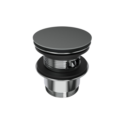 Arcqua Arcqua vidage clic-clac de baignoire 1 1/2 avec trop-plein gris mat