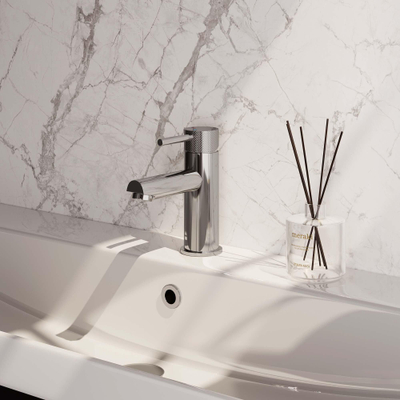 Brauer Chrome carving Mitigeur de lavabo sur plage - bas - modèle A - chrome