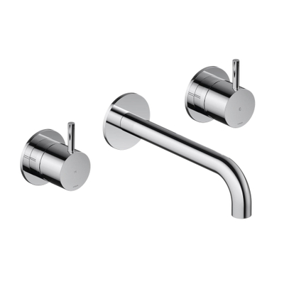 Hotbath COBBER Partie apparente pour robinet de lavabo encastré bec 18 cm CR Chrome