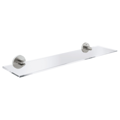 Grohe Start Planchet - 53x14.5cm - glas - Supersteel (RVS)-look)