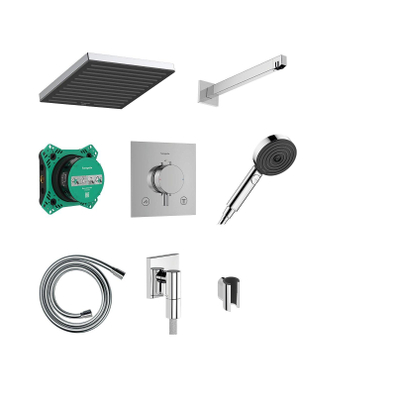 Hansgrohe Pulsify E set de douche encastré - 26cm - chromé