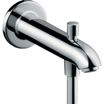 Hansgrohe Talis Baduitloop - 22.8 cm - met omstelling - hoogglans chroom