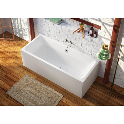 Villeroy & Boch Dawn Baduitloop voor wandmontage - chroom
