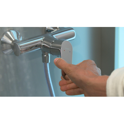 Hansgrohe Focus E2douchekraan - zonder omstel - met koppelingenHOH=15cm - hoogglans chroom