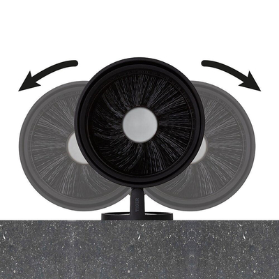 Tiger Tune Porte-brosse WC Inox brossé / Noir
