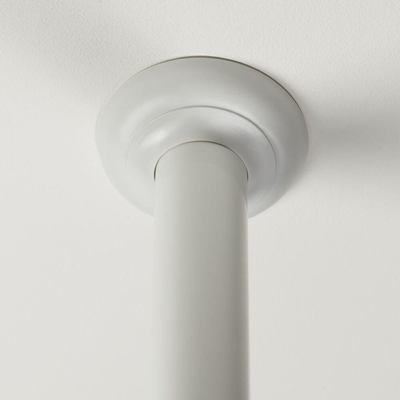 Sealskin Seallux Support plafond pour barre de douche d'angle 60cm Blanc