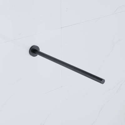 Fortifura Calvi Handdoekhouder - 40cm - vast - zwart mat