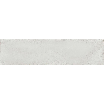 Viva Metal Brick Wandtegel 6x24cm 9.5mm White