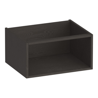 BRAUER Flourish zijkast - 59x30x45.5cm - met 1 opbergvak Timber Anthracite