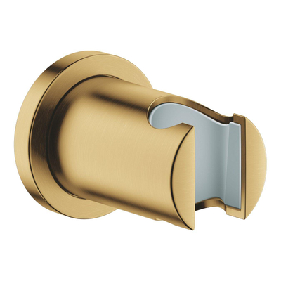 GROHE Rainshower Support de douchette murale - non réglable - rosace ronde - brushed cool sunrise