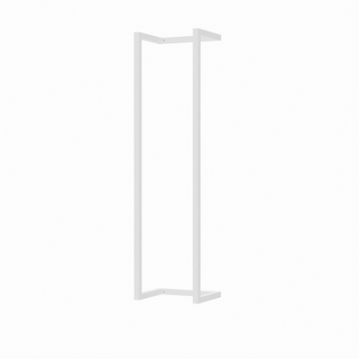 FugaFlow Eccelente Sobrado Porte-serviettes - 95x25x20cm - Blanc mat