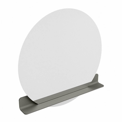 Mondiaz SPOT Miroir de salle de bain - rond 100cm - plan de miroir - couleur Smoke