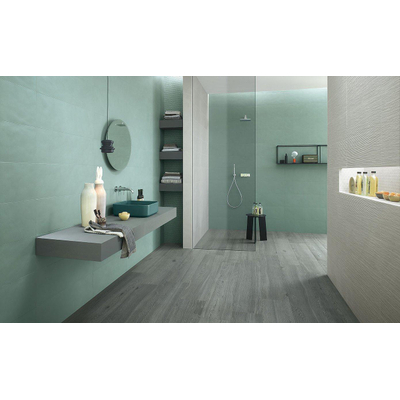 Terravito Elrivo wandtegel - 25x75cm - 8.5mm - Rechthoek - Salvia Mat