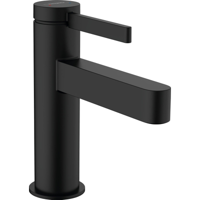 Hansgrohe Finoris Wastafelmengkraan - 16.4x12.6cm - mat zwart