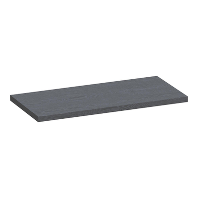 BRAUER Ocean Medium topblad - 100x46x4cm - Timber Grey