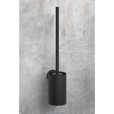 Zack SCALA Toiletborstelhouder - 54cm - wandmodel - zwart