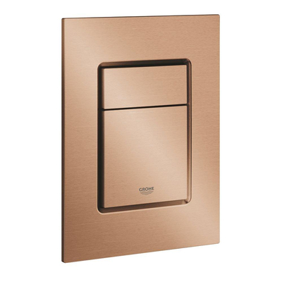 Grohe Skate Cosmopolitan Bedieningsplaat - S-Size - 2-knops - brushed warm sunset (koper)
