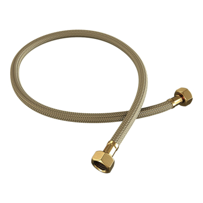 BRAUER Gold Edition Robinet d'arrêt d'angle - G1/2 - tuyau - Or brossé