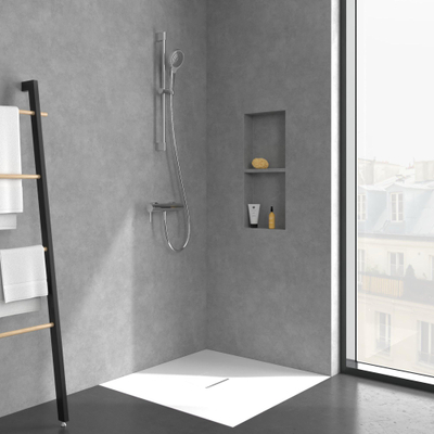 Villeroy & Boch Loop & Friends robinet de douche - encastré - Monocommande - avec inverseur - chrome