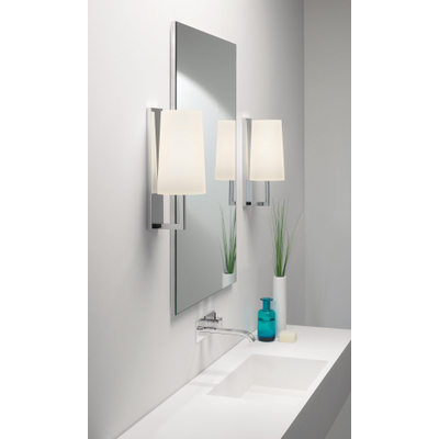 Astro Riva 350 Wandlamp 35x8x10cm IP44 fitting E27 chroom
