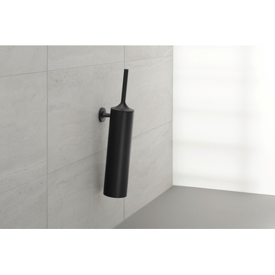 Duravit Starck T Borstelgarnituur - wandmodel - 43.5x8cm - mat zwart