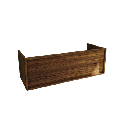 Saniclass Holz Frame Meuble sous lavabo de salle de bains - 120x45x40cm - 1 tiroir - Noyer pure
