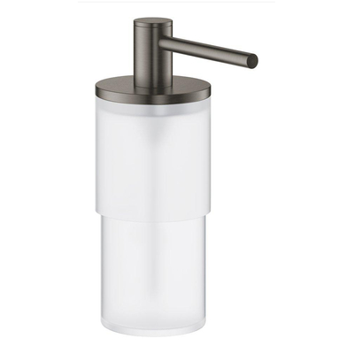 GROHE Atrio Distributeur de savon - 160ml - debout - rond - graphite dur brossé