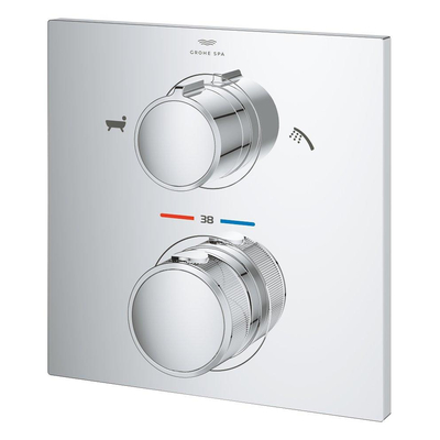 GROHE allure mitigeur thermostatique avec inverseur chromé