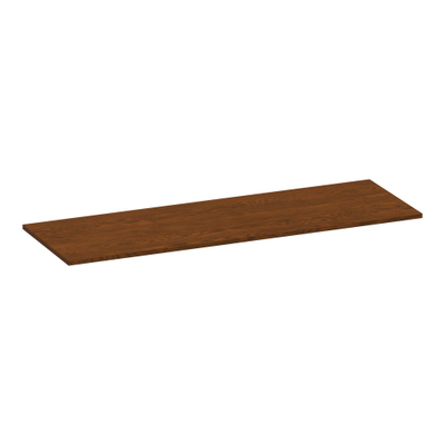BRAUER Ocean Slim plan sous vasque - 140x46x2cm - lamelles chêne marron