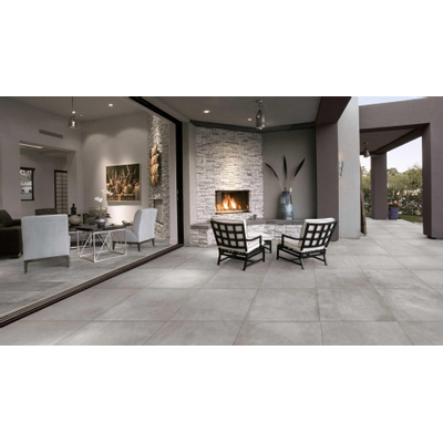 Ceralto Quercio Wood Carrelage sol et mur 60x60cm 9mm résistant au gel rectifié Silver Mat
