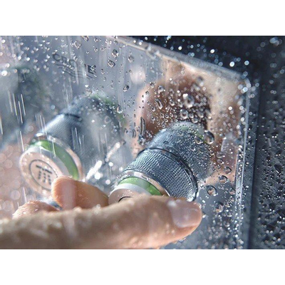Grohe SmartControl ensemble de douche pluie encastré – douche de tête rectangulaire 31 cm – 2 jets – douchette bâton – chrome