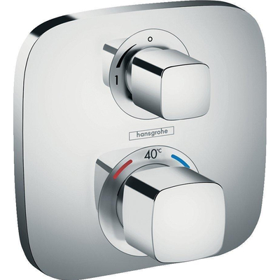 Hansgrohe Ecostat E corps d'encastrement pour robinet thermostatique avec 1 robinet d'arrêt pour 1 fonction de douche chrome
