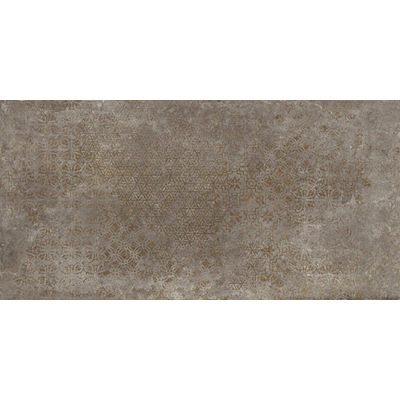 Atlas Concorde Solution Carrelage mural et de sol - 59.5x119.5cm - 8mm - rectifié - Aspect béton - Marron/ Gris