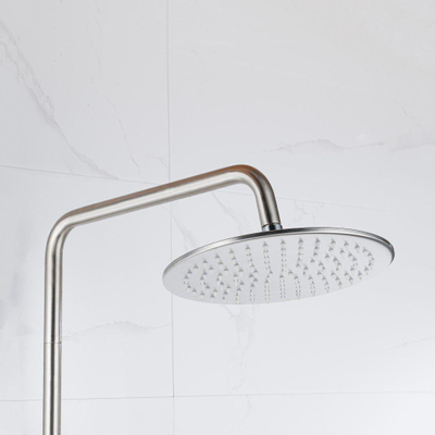 Fortifura Calvi Thermostatische Regendouche (compleet) - Geborsteld RVS PVD (RVS) licht beschadigd OUTLETSTORE