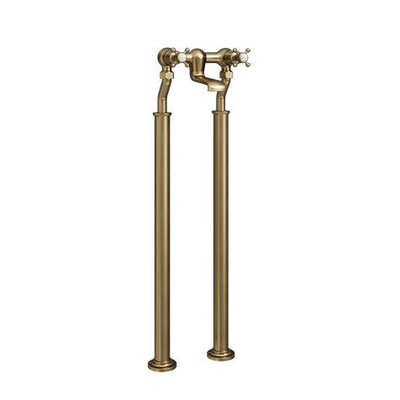 Crosswater Belgravia pieds de baignoire pour robinet - sur pied - laiton brossé (or)