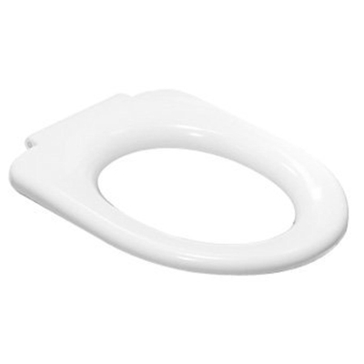 Jika Deep by Jika abattant de WC pour WC suspendu allongé blanc sans couvercle