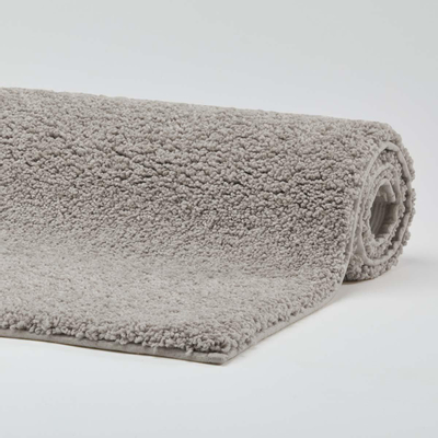 Aquanova Loa - Tapis de toilette - 60x60 cm - Truffe (gris)