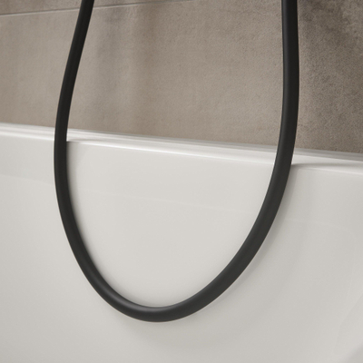 HansgrohePulsify Puro1jet ensemble de douche ecosmart 260 avec robinet de douche thermostatique HOH=15cm avec 3jet douchette et flexible de douche 160cm mat noir