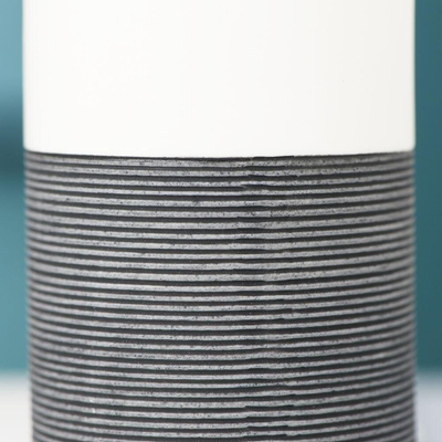 Sealskin Doppio Distributeur savon 6.9x18.3cm Céramique Gris