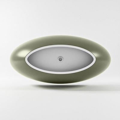 MONDIAZ FLOAT vrijstaand bad 170x80cm kleur Army binnenbad talc