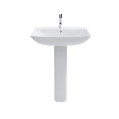 Duravit Me by starck lavabo 65x49 cm. 1x trou de robinet avec trop-plein blanc