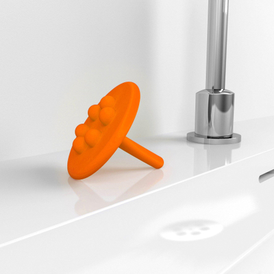 Clou Wash Me waterstop siliconen silicone Oranje