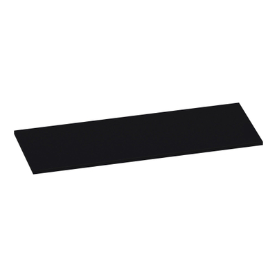 BRAUER Ocean Slim plan de dessus - 120x46x2cm - noir mat