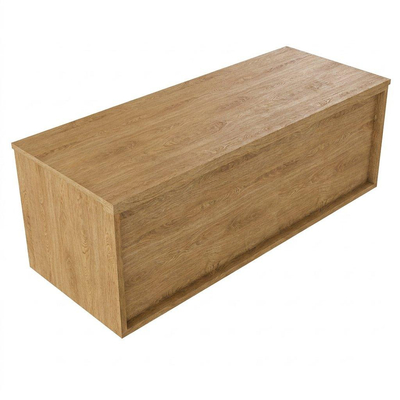 Saniclass Holz Frame Badkamermeubelset - 120x45x40cm - topblad - zonder kraangaten - 1 lade - Eiken Natural