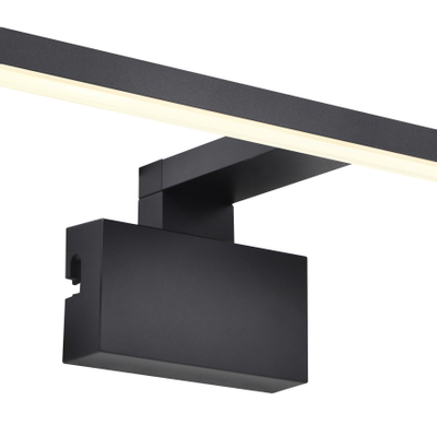 Nordlux Marlee spiegelverlichting 50x3.8x13.6cm IP44 Incl. 9.5W LED 3000K F zwart