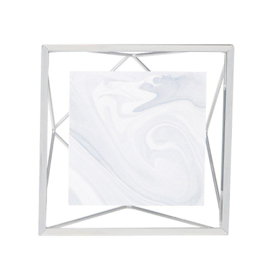 Umbra Prisma cadre photo 7x15x15cm acier chromé